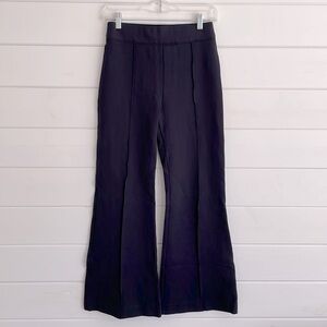 SPANX Navy “The Perfect Pant” Hi-Rise Flare Petite Small